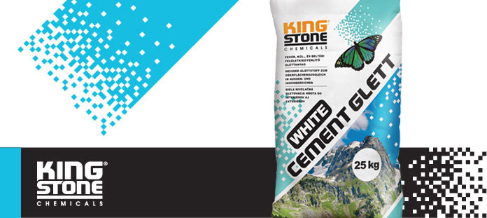 white cement glett new